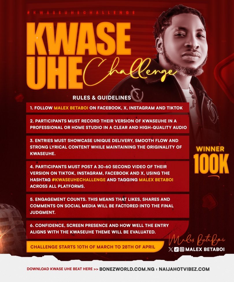 Malex Betaboi Ft Slikish – Kwase Uhe (Open Verse)