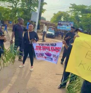 Residents Hold Peaceful Protest in Makurdi Over Benue K*llings